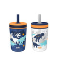 Zak Designs Kelso Toddler Cups For Travel or At Home, 15oz 2-Pack Durable by ZakDesigns