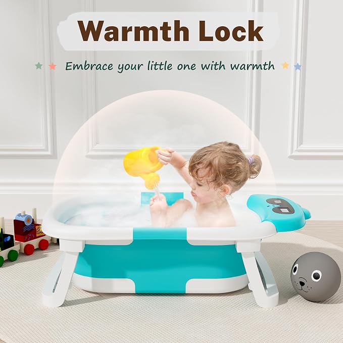 AVIDOR Baby Bathtub, Collapsible Bathtub - Image 6