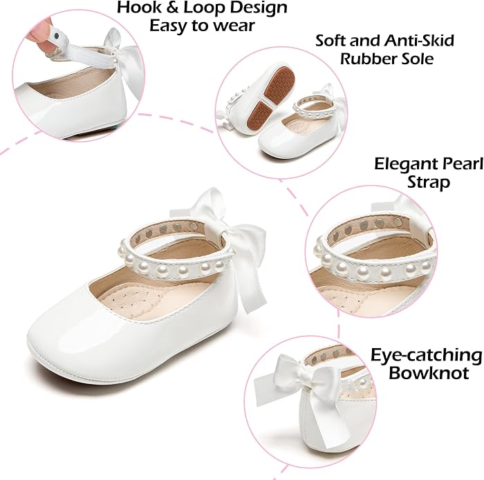 Baby Girls Mary Jane Flats - Image 5