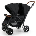 INFANS Double Stroller, Foldable Baby Tandem Stroller by INFANS