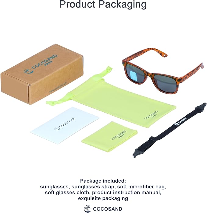 COCOSAND Flexible Baby Sunglasses - Image 2
