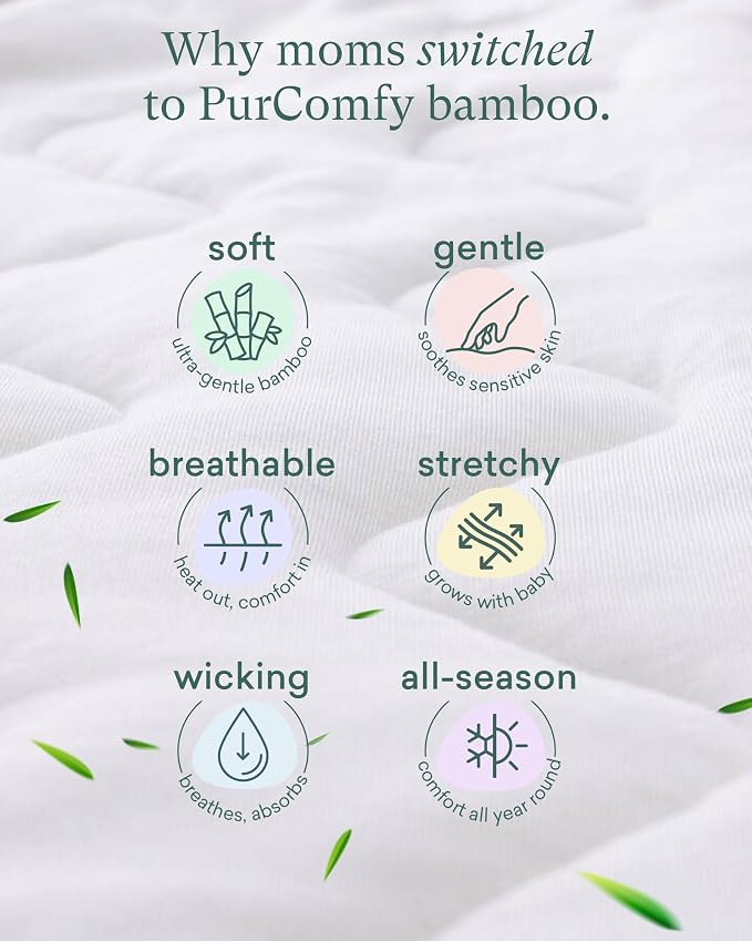 PurComfy Supersoft Sleep Sack 1.0 TOG, Premium Bamboo Viscose Baby Sleeping Bag - Image 7