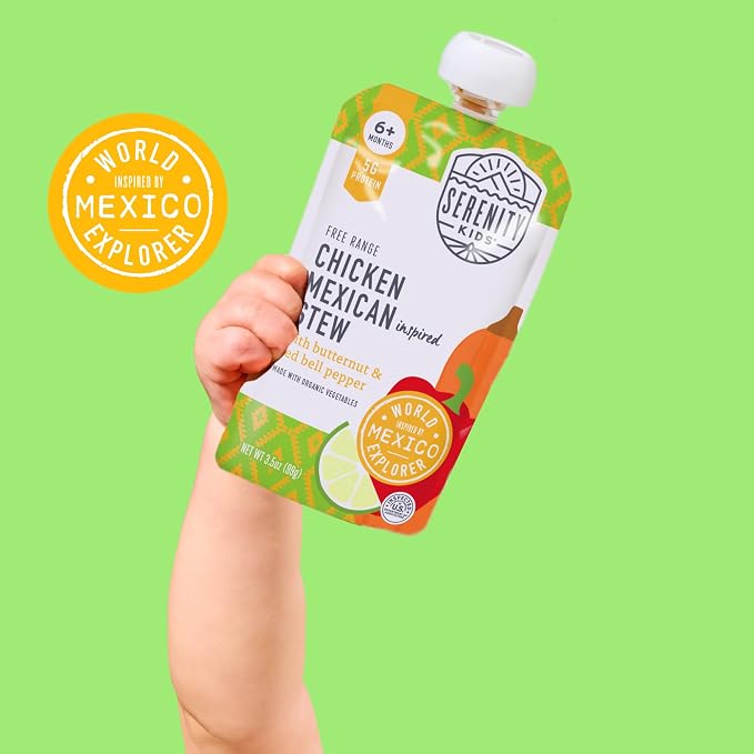 Serenity Kids 7+ Months World Explorers Baby Food Pouches - Image 6