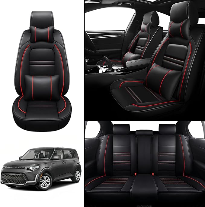 Car Seat Covers for kia Soul 2010-2025 | 5-Seats Seat Covers, Waterproof Seat - Image 2