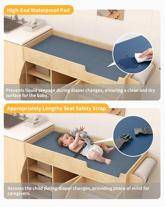 Wooden Baby Changing Table - Image 6