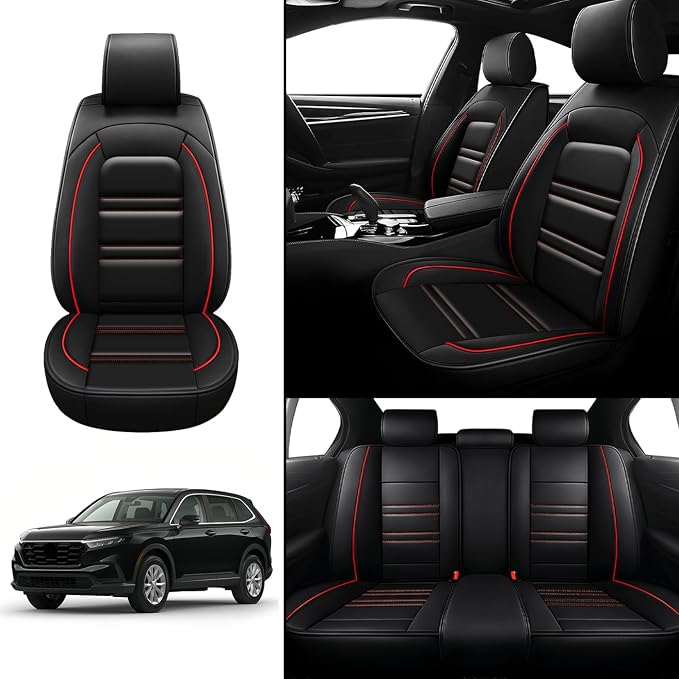 Seat Covers for Honda cr-v 2003-2025 | 5-Seats Leather Seat Covers - Image 2