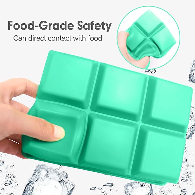 Silicone Ice Cube Trays 3 Pack - Image 4