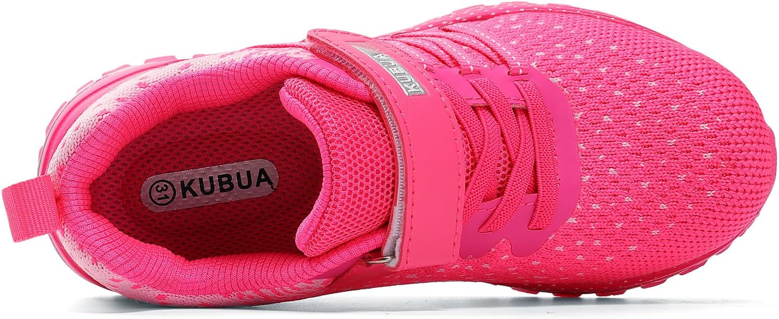 KUBUA Kids Sneakers for Boys Girls Running Tennis Shoes Lightweight Breathable - Image 3