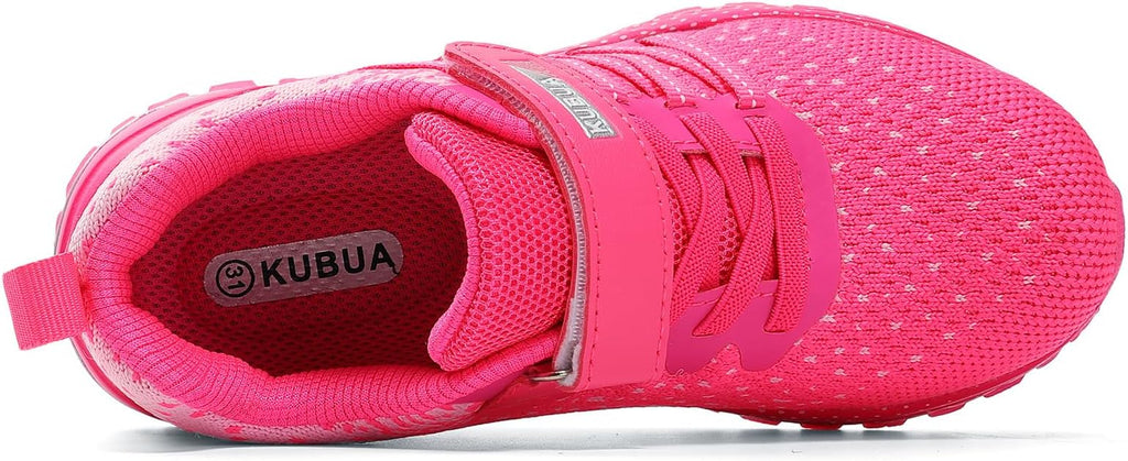 KUBUA Kids Sneakers for Boys Girls Running Tennis Shoes Lightweight Breathable - Image 3