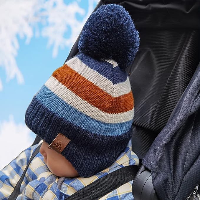 Moon Kitty Baby Boys Hats Toddler Beanies - Image 4