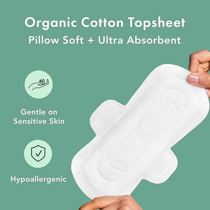 Rael Organic Cotton Cover Pads - Image 4
