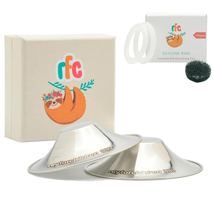 RFC Silver Nursing Cups by Unknown