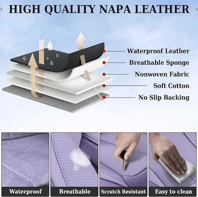Coverado Universal Seat Covers Front, Universal Seat Covers - Image 3