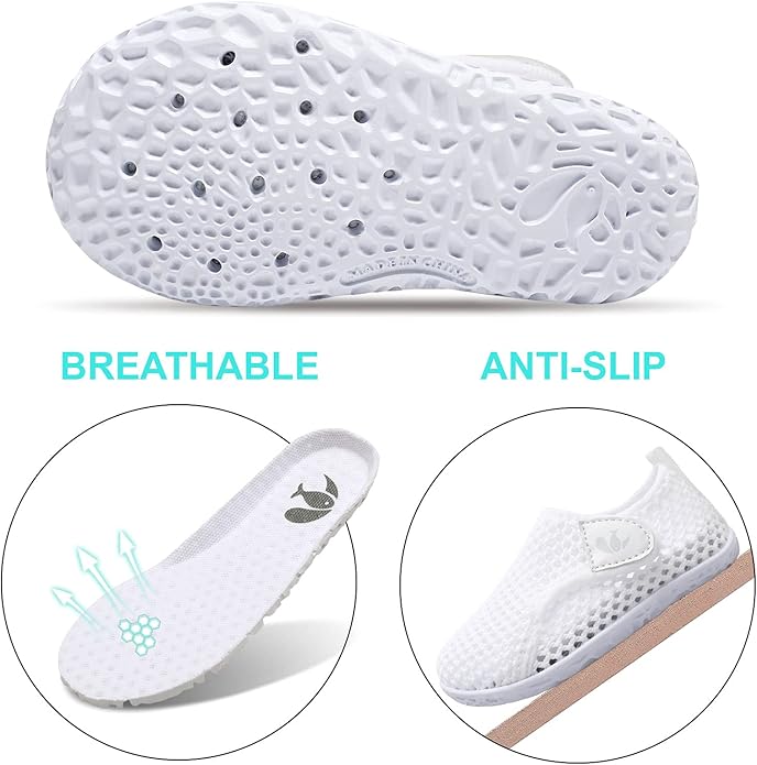 JOINFREE Baby Toddler Water Shoes Boys Girls Sandals Barefoot Kids Breathable - Image 4