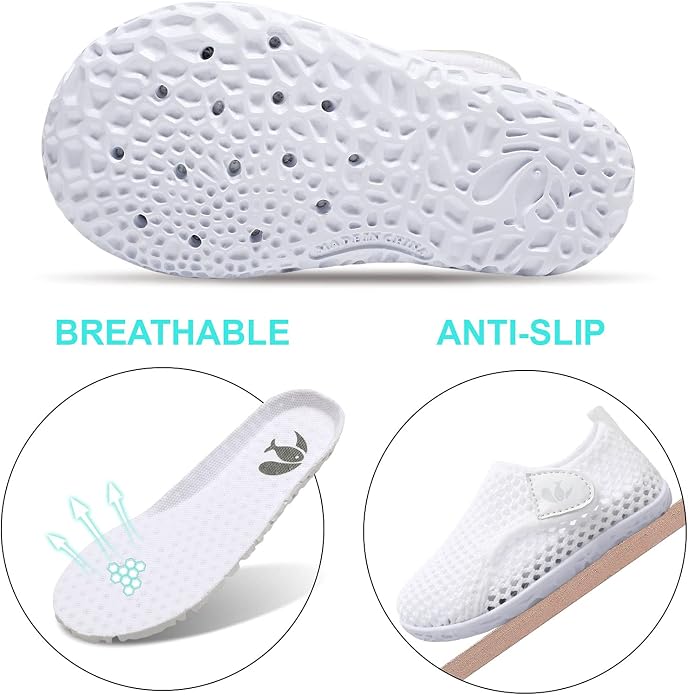 JOINFREE Baby Toddler Water Shoes Boys Girls Sandals Barefoot Kids Breathable - Image 4