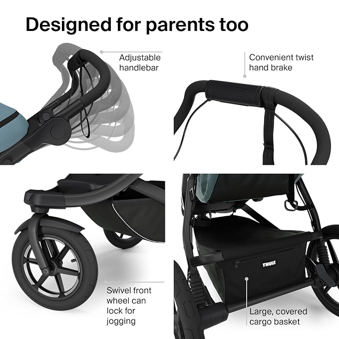 Thule Urban Glide 3 Single Child All-Terrain Stroller - Image 5