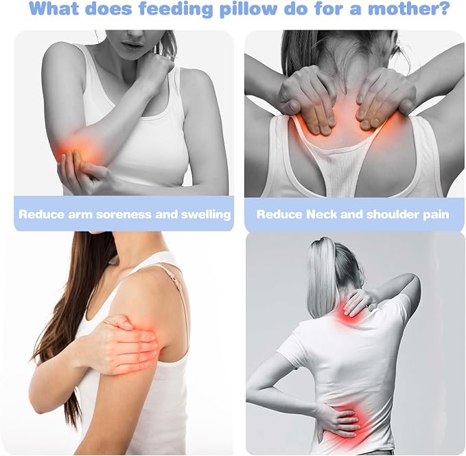 2 Pack Baby Pillow, Breastfeeding Pillow, Nursing Cushion - Image 5