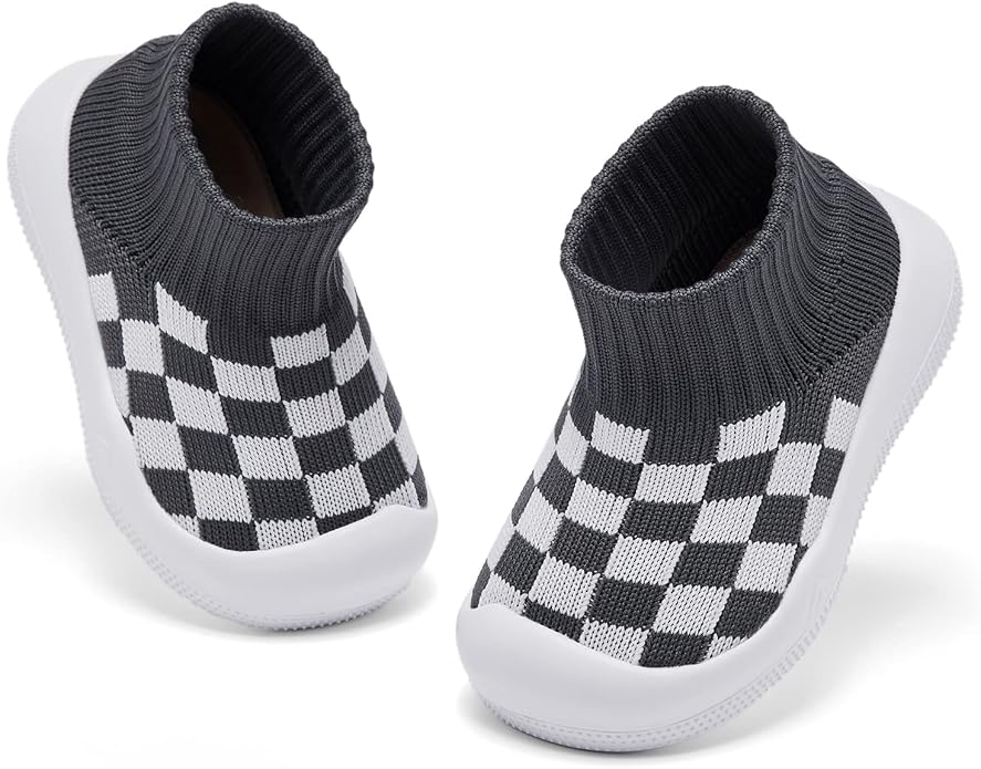 Eashi Baby Boy Girl Non-Skid Indoor Infant Walking Shoes Breathable Warm - Image 2