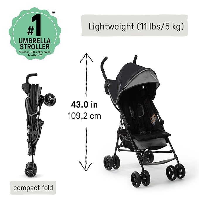 Ingenuity 3D Mini Convenience Stroller – Lightweight Stroller - Image 3
