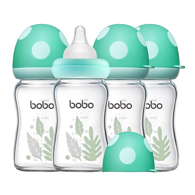 YOHKOH Natural Glass Baby Bottle by Home