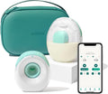 Willow Go - Wearable Breastfeeding Pump and Teal Case - Hands Free Breast Pump by Willow
