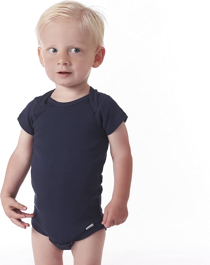 Gerber baby-girls 5-pack Solid Onesies Bodysuits - Image 3