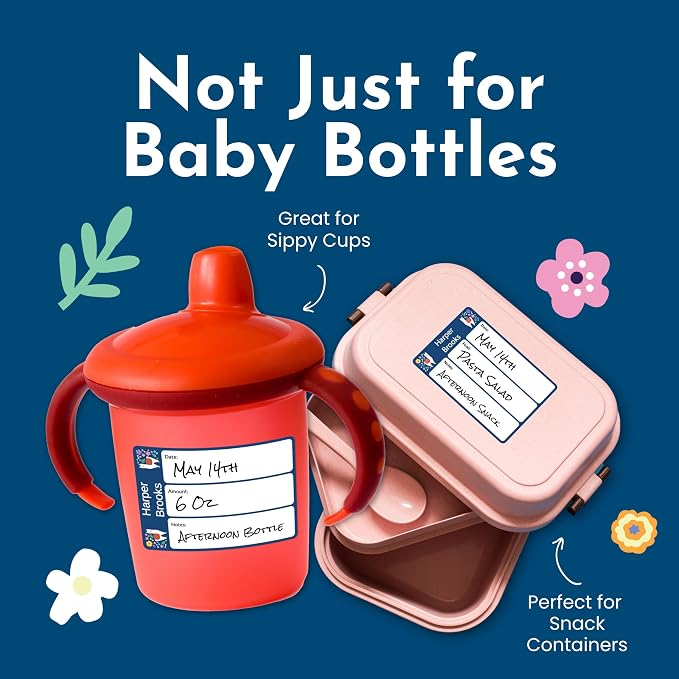 Name Bubbles - Reusable Baby Bottle Labels - Image 7