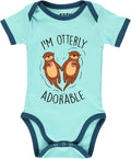 Lazy One Cute Unisex Baby Bodysuit, Cute Animal Designs, 6-18 Months by LazyOne