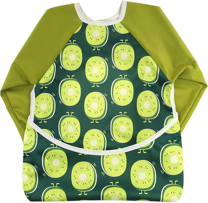 Infant Toddler Baby Waterproof Sleeved Bib, Bib by Hi+Sprout
