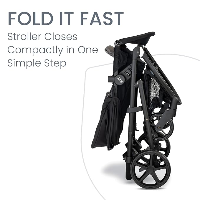 Britax Brook+ Modular Baby Stroller, Ultra-Lightweight Infant and Toddler - Image 4