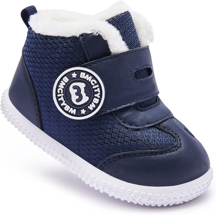 BMCiTYBM Baby Boy Girl Snow Boots Waterproof Winter Warm Booties Nonslip - Image 4