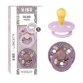 BIBS Colour Liberty Soother 2-Pack, BPA Free Dummy Pacifier, Round Nipple. by BIBS
