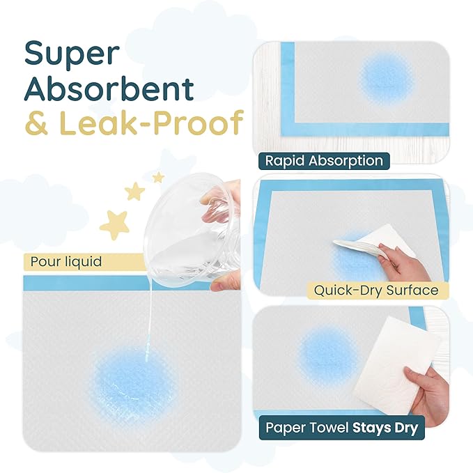 Reli. Disposable Changing Pads for Baby | Disposable Diaper Changing Pads - Image 5