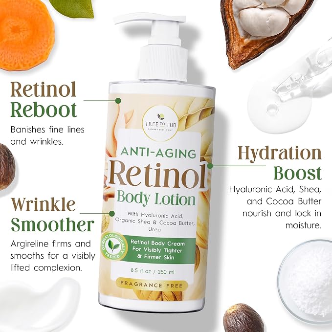 Tree to Tub Retinol Body Lotion - Image 5