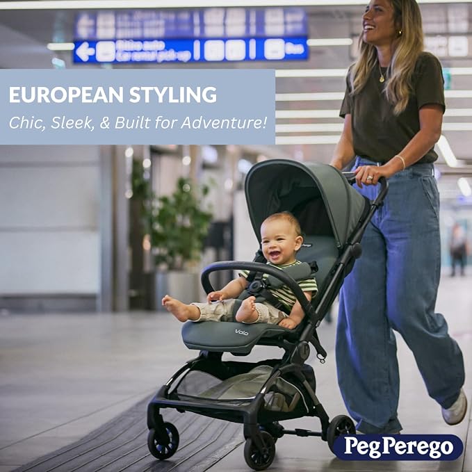 Peg Perego Volo, Ultra Lightweight Carry On Compliant Travel Stroller, - Image 5
