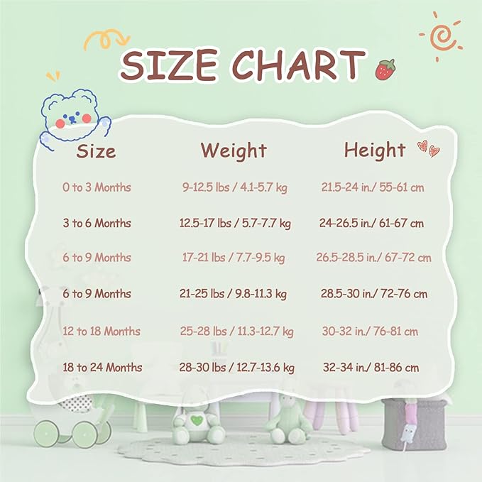 Jimonda Baby Bodysuits Rayon from Bamboo Short Sleeve Baby Boys Girls Rompers - Image 7