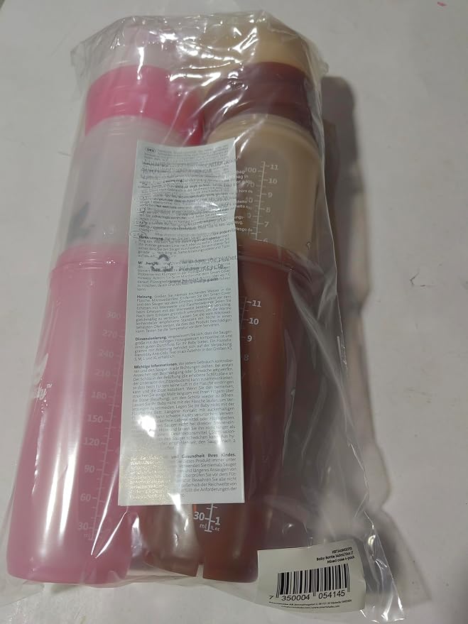 Herobility Double Anti-Colic Baby Bottles – 12 fl oz/340ml – 4-Pack – - Image 7
