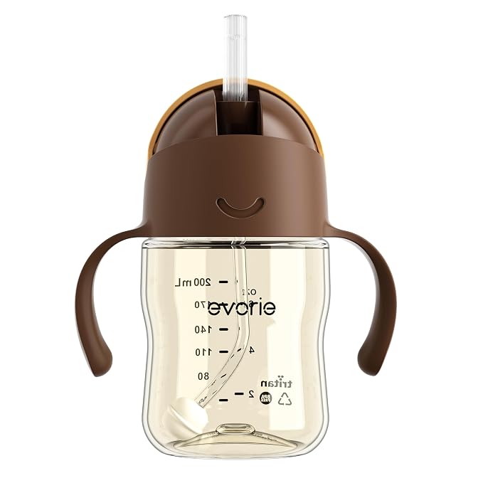 Evorie Tritan Weighted Straw Sippy Cup by Evorie