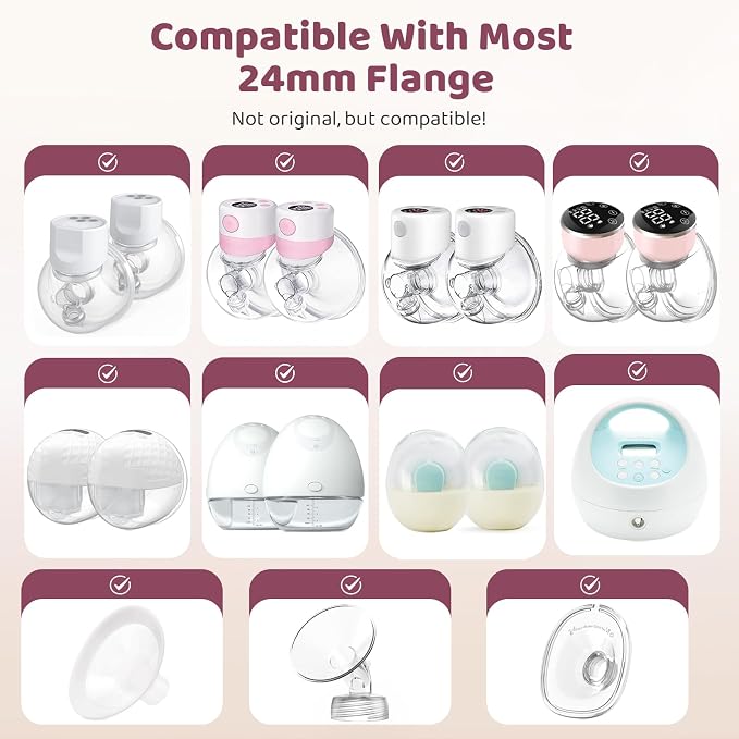 Flange Sizing Kit with 10PCS Flange Inserts 13/15/17/19/21mm, Nipple - Image 3
