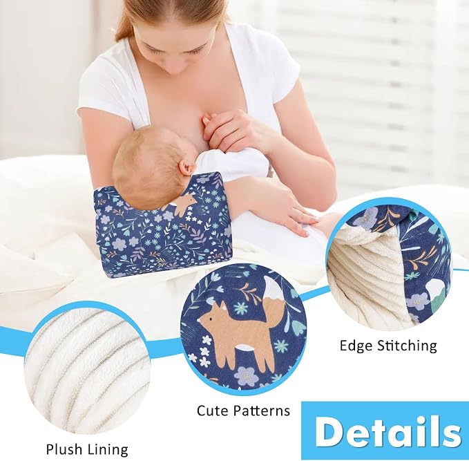 Nursing Arm Pillows for Breastfeeding, Baby Feeding Arm Pillow Portable and - Image 4