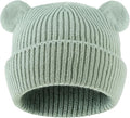 Bear Baby Beanie Knitted Baby Winter Hat Infant Toddler Boys Girls Beanie by MniJiza