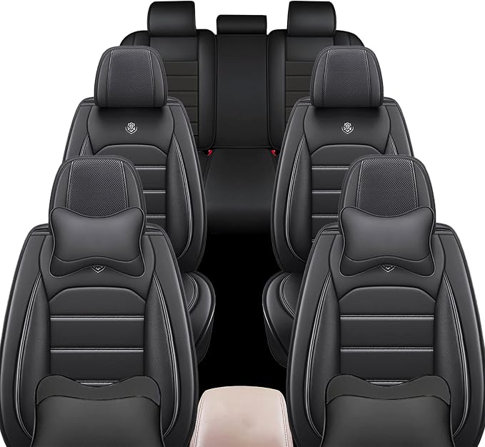 JOJ Car Seat Cover Fit for Toyota Highlander 2001-2025, 7 Seat Car Seat Cover - Image 2