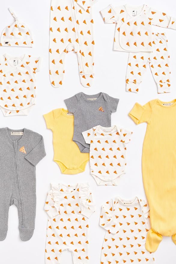 MONICA + ANDY Baby Organic Short Sleeve Jack + Jill Bodysuit - Image 5