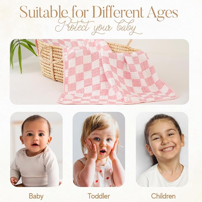 Ultra-Soft Muslin Baby Blanket - Image 7