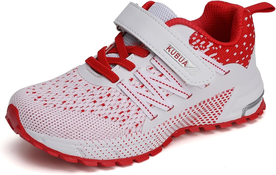 KUBUA Kids Sneakers for Boys Girls Running Tennis Shoes Lightweight Breathable - Image 2