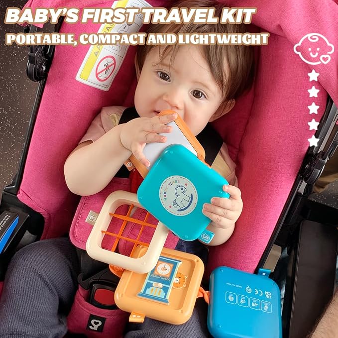 weirtoya Busy Board for 1 Year Old, Toddler Travel Toys for Toddler 1-3 - Image 3