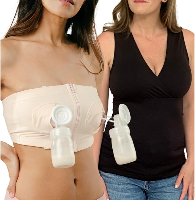 Hands-Free Pumping Bra by SimpleWishes