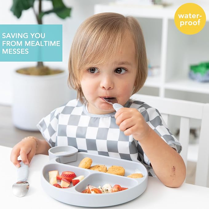 Bumkins Bibs - Toddler Bibs, Waterproof, Large - Image 2