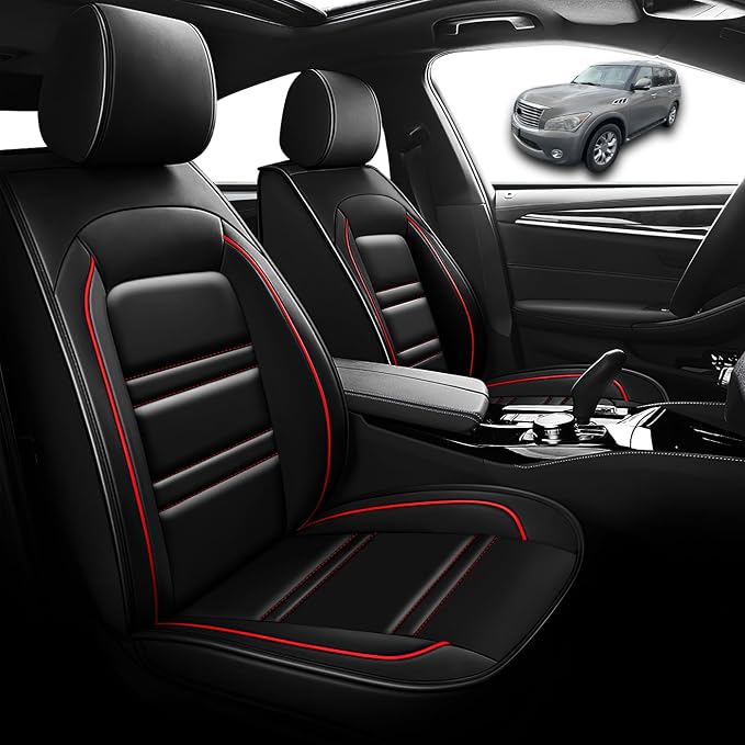 Seat Cover for Infiniti qx56 2004-2013 | Car Seat Covers Front Seats, - Image 2