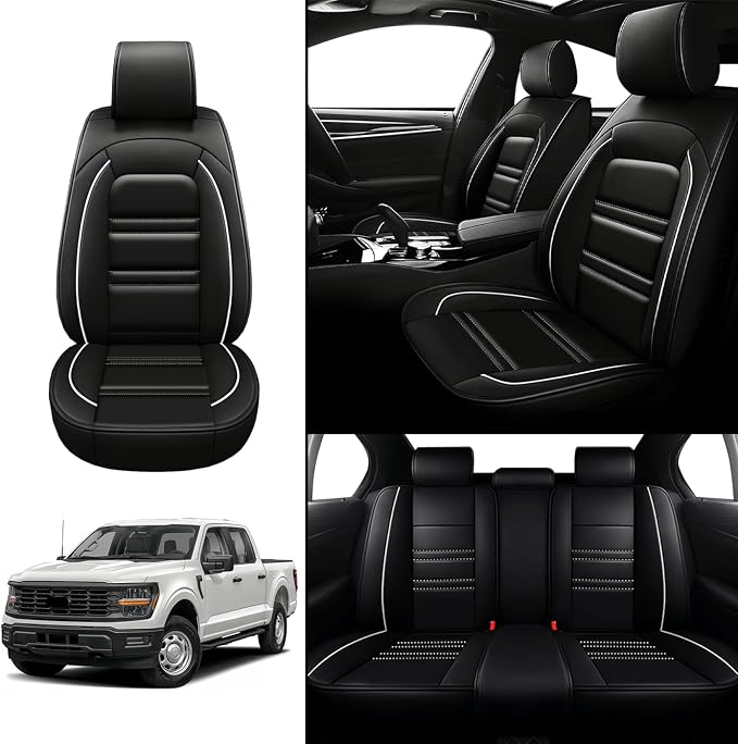 Seat Covers for Ford f150 2003-2025 | 5-Seats Leather Seat Covers - Image 2
